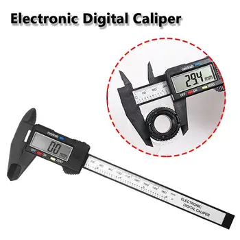 

100mm 150mm Carbon Fiber LCD Digital Vernier Caliper Digital Vernier Caliper Micrometer Vernier Caliper Universal Manufacturing