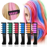 9 Colors Disposable Hair Dye Stick Mini Hair Dye Comb Hair Dye Chalk Mini Hair Dye