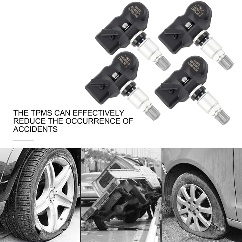 4 reconoce automáticamente supervisión de presión de neumáticos de Sensor TPMS para BMW 5 5 5 6 6 7 X1 X3 X4 Z4 Mini Rolls Royce 3610679887|Sensor de presión| - AliExpress