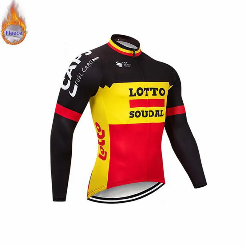 Pro Lotto Зимняя Теплая Флисовая велосипедная одежда для мужчин с длинным рукавом Джерси костюм для прогулок верховой езды на велосипеде MTB Одежда комбинезон комплект