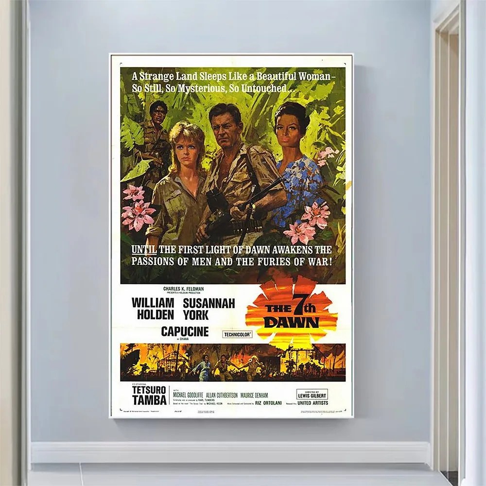 

V2819 The 7th Dawn Винтаж, классическое кино Cloth HD постер Art Home Decoration Gift