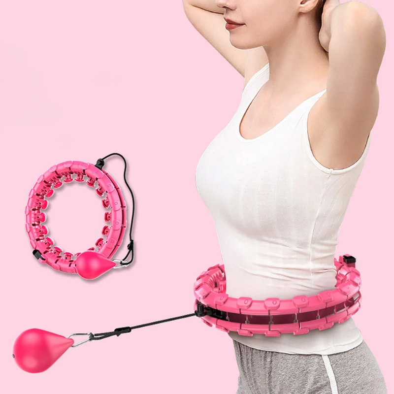 

Smart Sport Hoop Detachable Adjustable Auto-Spinning Thin Waist Abdominal Exercise Gym Hoop Fitness Equipment Home Training