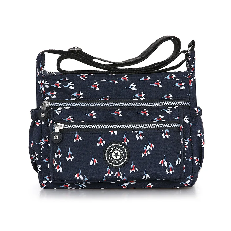 

New Style Korean-style Casual WOMEN'S Bag Nylon Washing Shoulder Bag Versitile Fashion Multi-Purpose Oblique Bag
