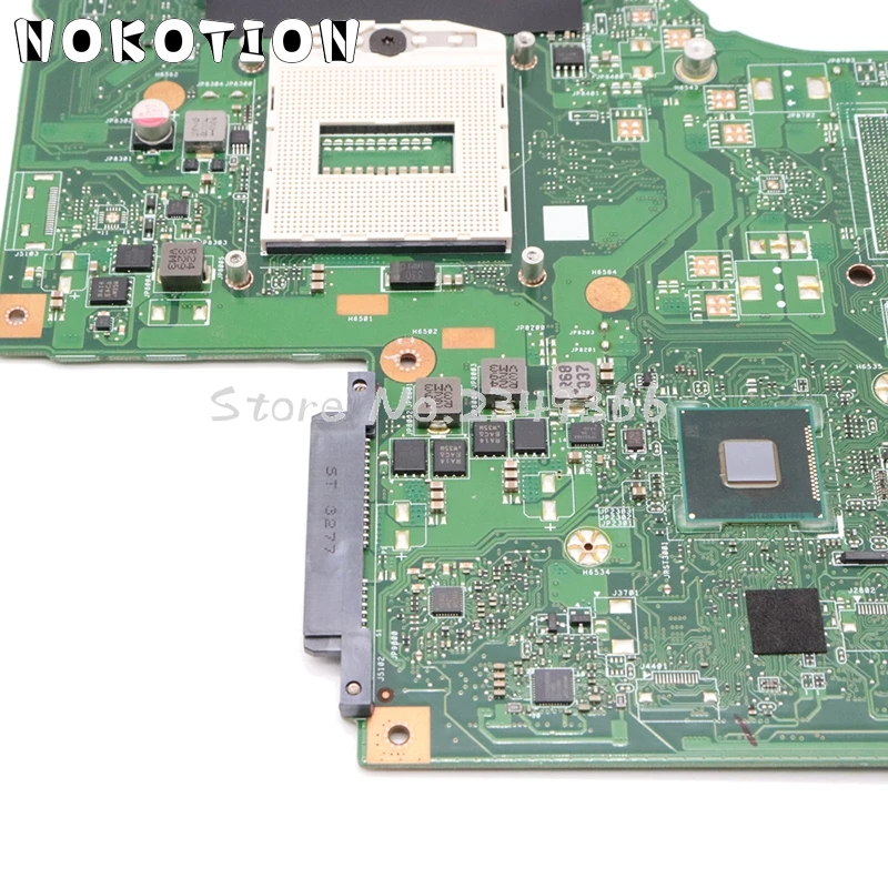 NOKOTION для lenovo IdeaPad G710 Материнская плата ноутбука DUMBO2 REV2.1 основная плата HM86 HD4600 DDR3 полный тест