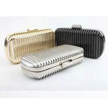 

elegant women's clutch clutches mini handbag for party stripe day clutch for lady hot sale all match small bag purse