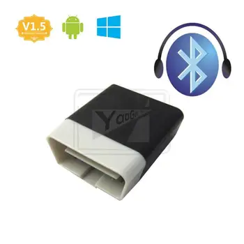 

Bluetooth 4.0 OBD2 Car Diagnostic Tool For Android/ Symbian/Windows/IOS OBDII Protocol Mini ELM327 V1.5(25K80)45*40*18mm