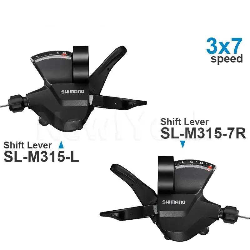 

SHIMANO M315 2 3 7 8 Speed Shifter left SL-M315-2L SL-M315-L Right Shift Lever SL-M315-7R SL-M315-8R Original parts