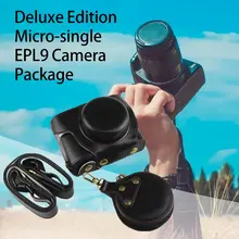 Из искусственной кожи Камера сумка чехол Чехол для Olympus Epl9 защиты прочный Портативный Камера аксессуары