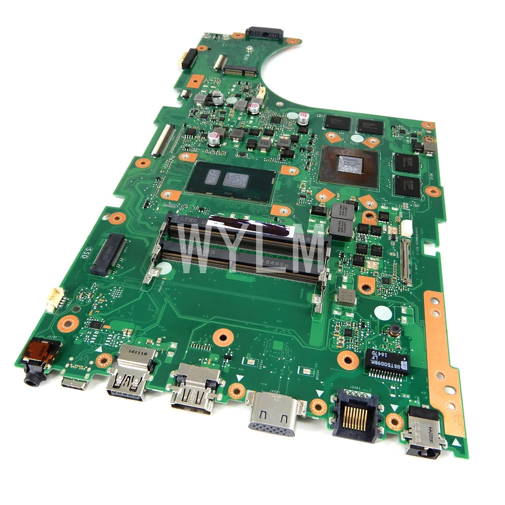 X756UXM материнская плата REV3.2 i7-6500CPU GTX950M для Asus X756U X756UWK X756UX X756UJ X756UW X756UV X756UXM материнская плата для ноутбука