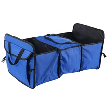 Складной автомобильный багажник, органайзер, супер прочный, складной грузовой ящик для хранения для многокарманных игрушек, пищевых стеллажей