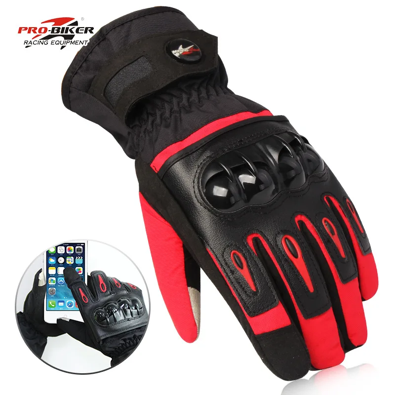 Перчатки для езды на мотоцикле с сенсорным экраном Guantes, мотоциклетные перчатки, мужские водонепроницаемые ветрозащитные зимние перчатки Gant