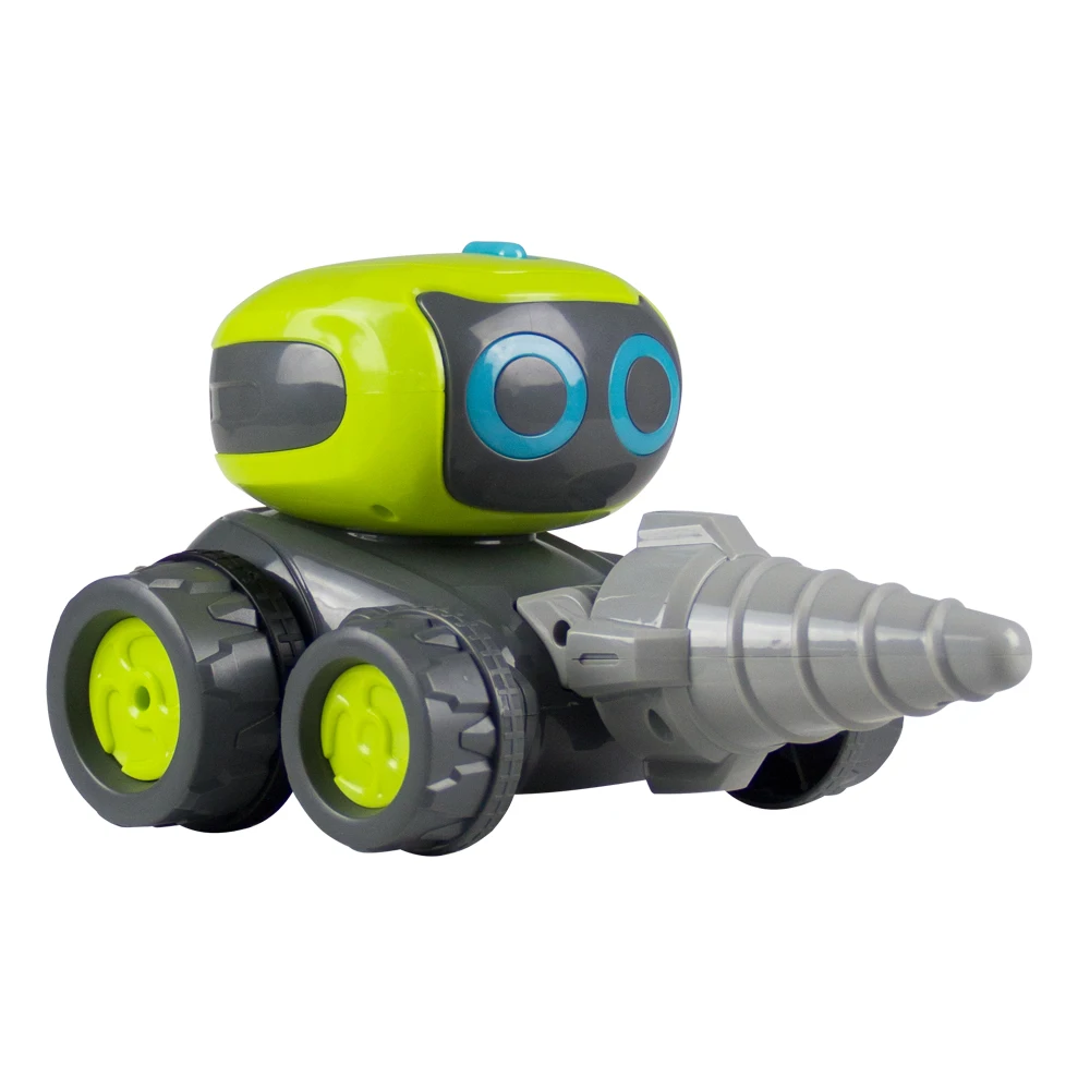 

969 Infrared Control 3 in 1 Intelligent Engineering Excavator Driller Pushdozer Programmable Music Dance Truck RC Robot Toy Gift