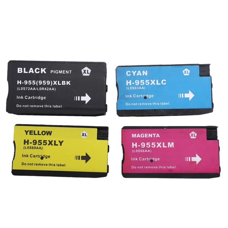 

For HP 955 955XL for HP955XL Ink Cartridge 4 Color for HP OfficeJet Pro 7740 8210 8216 8710 8715 8716 8717 8720 8725 8727