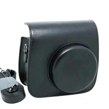 

Mini8/8+/9 Retro Popular Style Camera Bag PU Material Beautiful Solid Color Shoulder Camera Bag