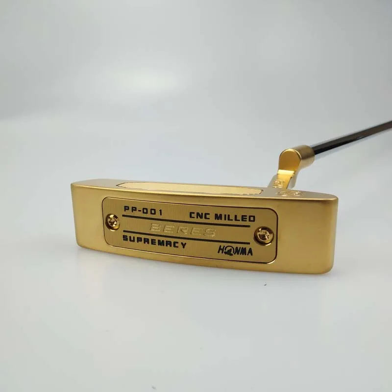 Honma pp 001 gold golf putter Стальной вал 32 33 34 35 36 дюймов с крышкой стержня