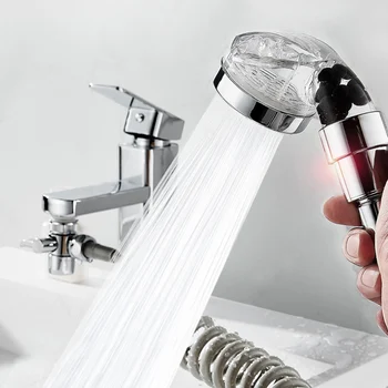 

Household Shower System Faucet External Telescopic Shower Set Bathroom Accessories Faucet External Telescopic Shower