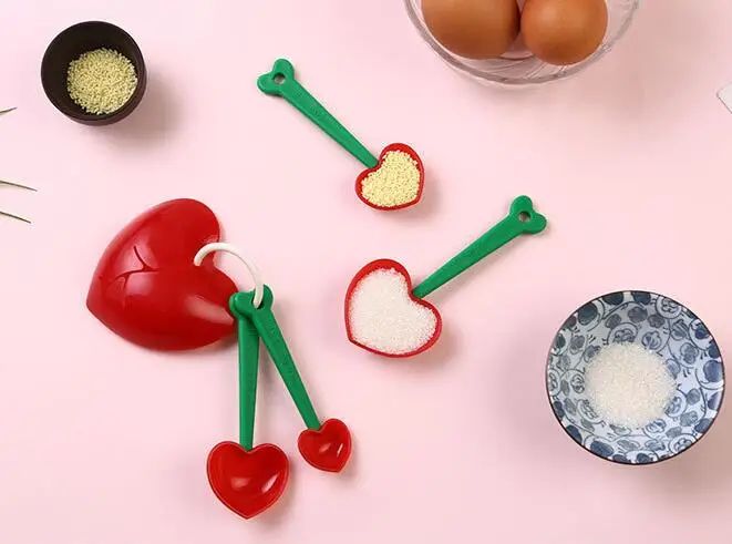 5 шт./компл. мерные чашки и мерная ложка лопатка ручка кухонный измерительный инструмент