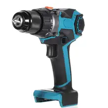 18V 21V 450Nm Brushless Furadeira Elétrica Chave De Fenda com Luz LED 13mm Bateria da Ferramenta de Poder para Makita Furadeira de Impacto sem fio DIY