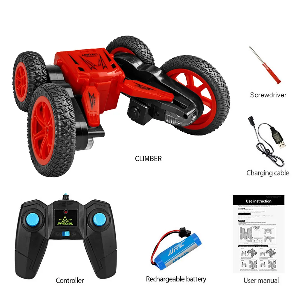 JJR/C Q71 RC Stunt Car 2,4 GHz 1/20 RC автомобиль 360 градусов переворачивающийся гусеничный автомобиль двухсторонний вращающийся Радиоуправляемый автомобиль, игрушки для детей