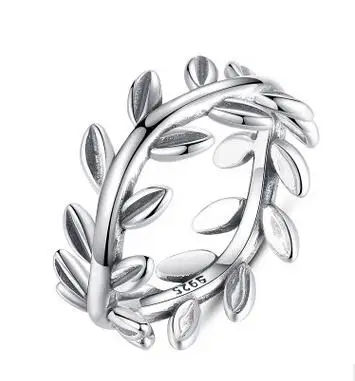 925 Sterling Silver Headband Ring Two Hearts and Valentine's Day Love Jewelry Ring - Main Stone Color: 19