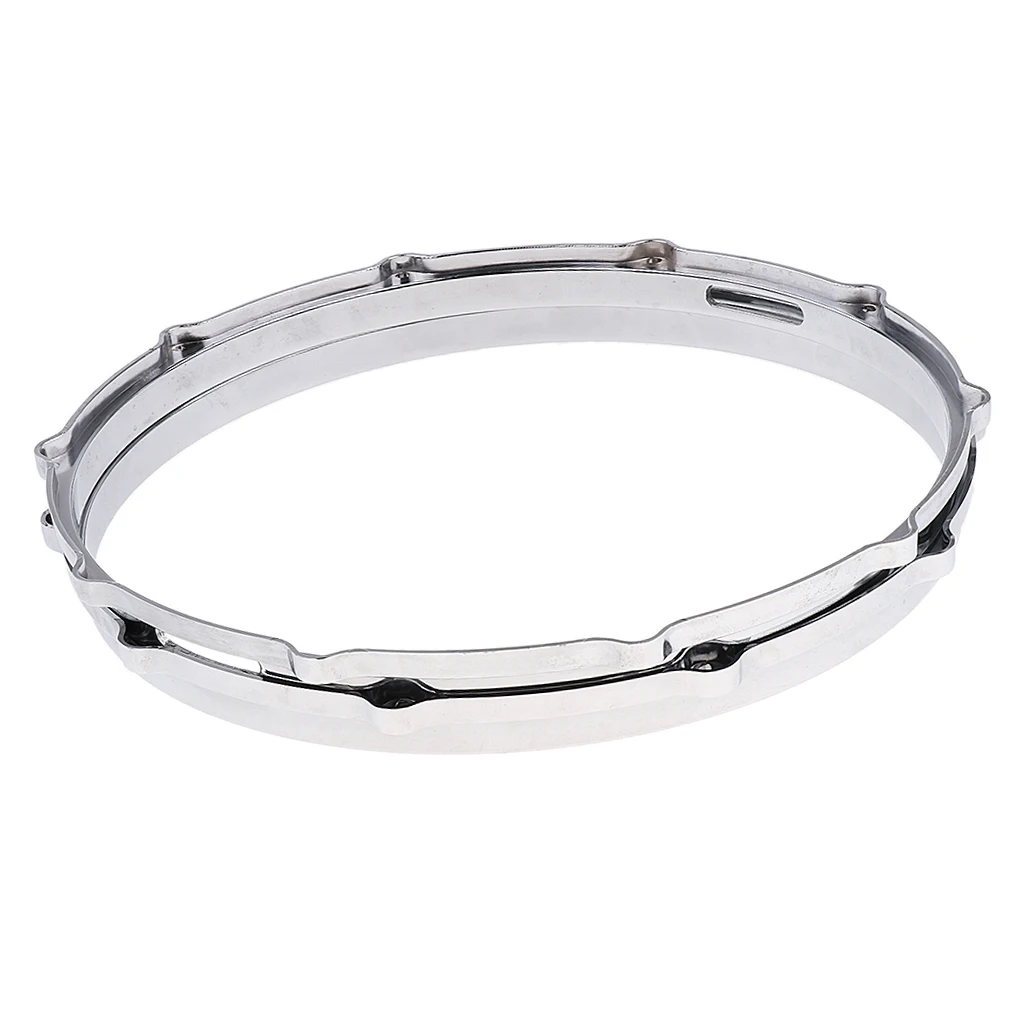2pcs 14inch Snare Drum Hoop Ring Rim Percussion Instrument Parts Accessories