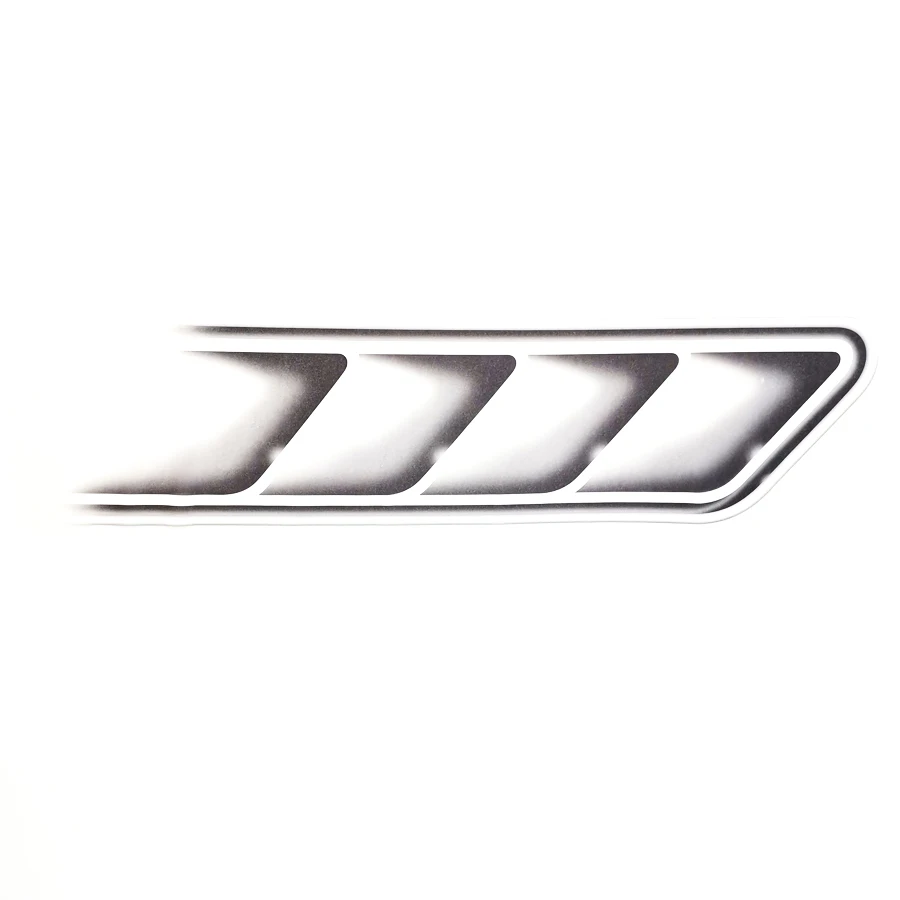

Car Styling 3D Fake Vents Decorative Outlet Side Vents Stickers 1 Pair