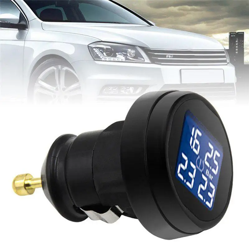 Профессиональная система контроля давления в шинах датчик TPMS прикуриватель 4