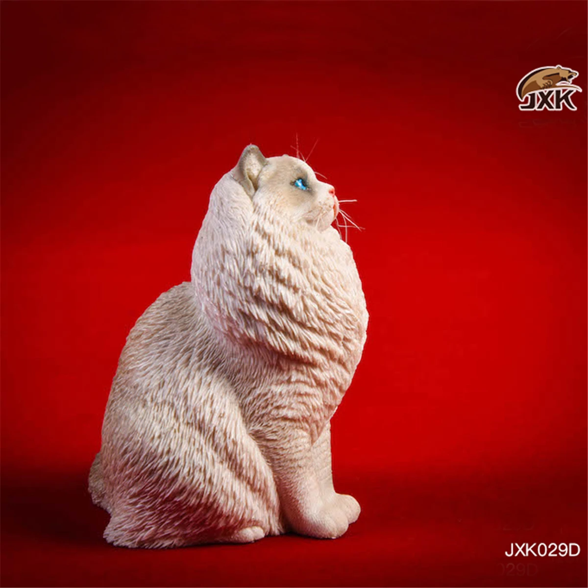 jxk action figure de gato em escala boneco fofo de animal de figura para cura em coletor de brinquedo de decoração de presente