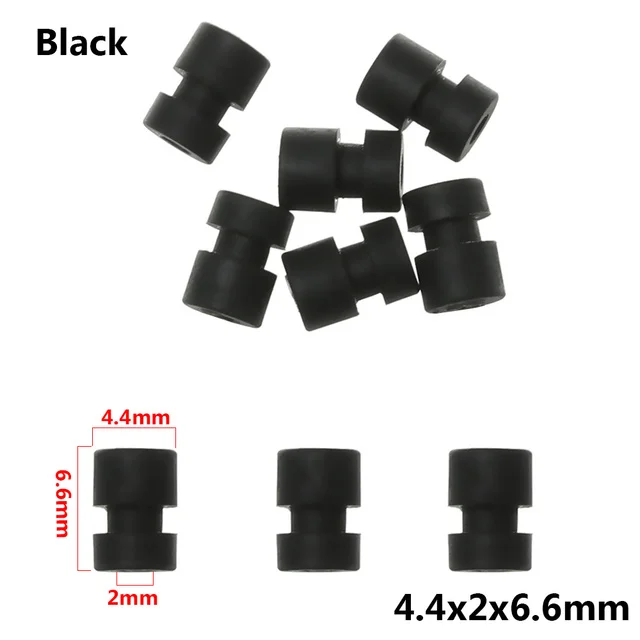 Black M2x6.6mm