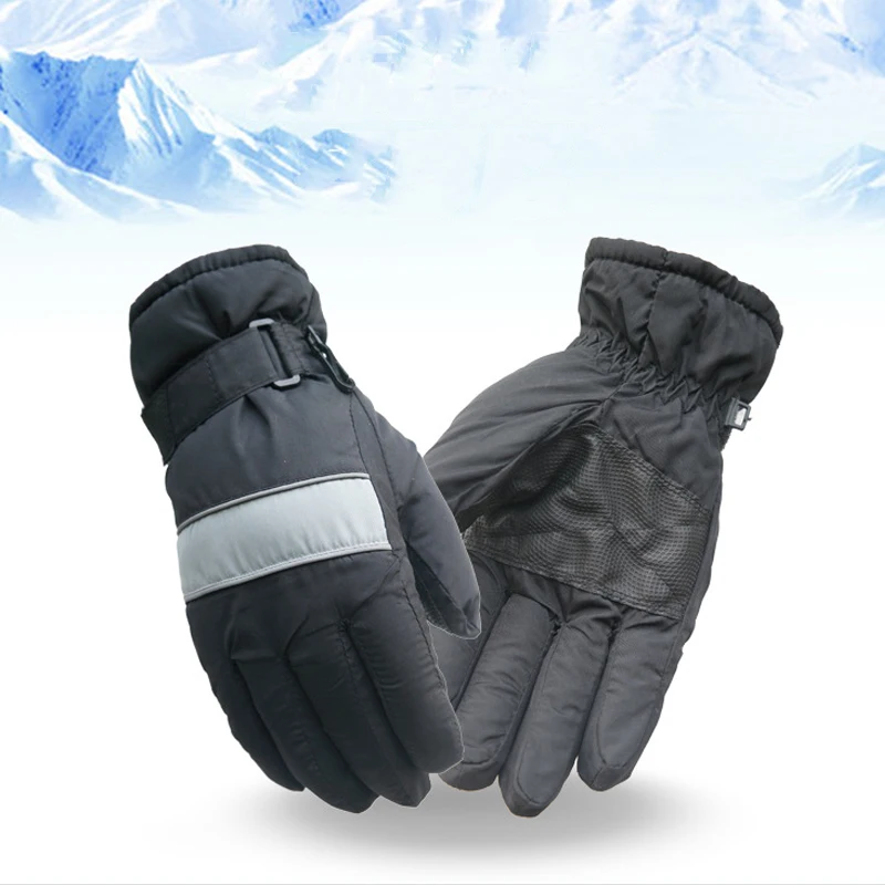 Gant Enfant 3 Ans Hiver Moufles De Ski Enfants - Chaudes, Coupe-Vent, Imperméables - Pour Garçon Et