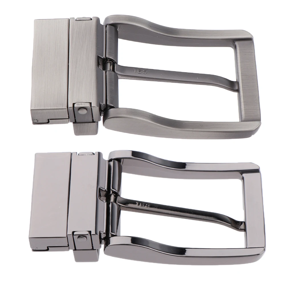 Alloy Belt Buckle 1.3'' 34mm Reversible Pin Buckle Prong Buckle DIY Metall Heavy Duty Hand Replacement