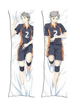 

Anime Volleyball Junior Cosplay Haikyuu!! Pillow Case Cover Manga Hinata Shoyo Bedding Hugging Body Pillowcase