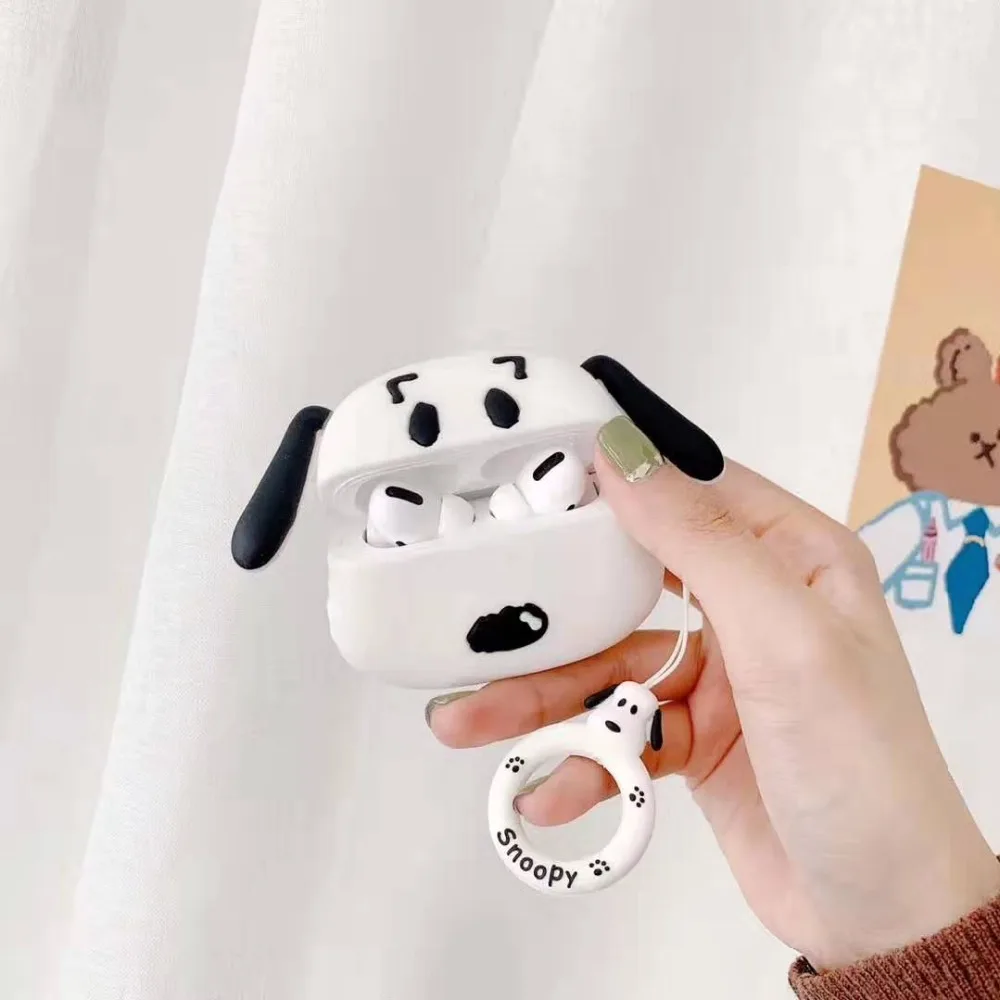Для Apple AirPods Pro Чехол 3D мультфильм Charlie Snoopy чехол для AirPods Pro защитный чехол для наушников
