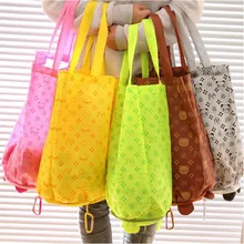 Мультяшные животные складные сумки для покупок Tote многоразовый пакет для покупок панда лягушка, Свинья медведь водонепроницаемые хозяйственные сумки, сумки для хранения