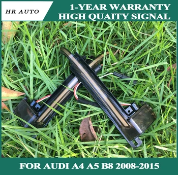 

LED Dynamic Turn Signal Blinker Light For Audi A4 A5 B8 S4 S5 Q3 SQ3 A3 8P A6 C6 4F S6 A8 D3 8K Sequential Side Mirror Indicator