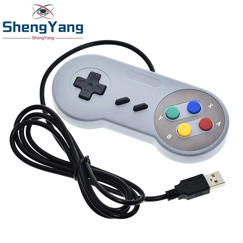 Игровой USB джойстик для Nintendo SNES геймпад ПК и Windows MAC|Интегральные схемы| |