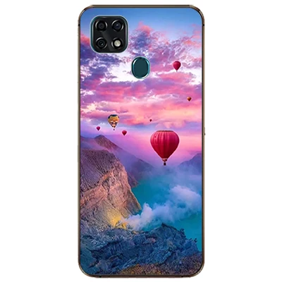 Чехол для zte Blade 20 Smart V1050 чехол 6,4" роскошный силиконовый чехол с принтом Мягкий ТПУ чехол для телефона zte Blade 20 чехол - Цвет: W88