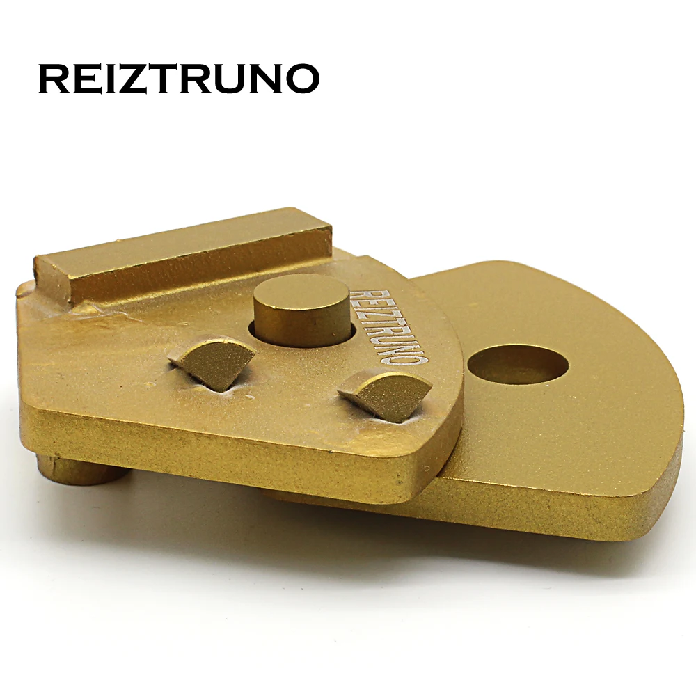 REIZTRUNO 2*1/4PCD один сегмент алмазные инструменты полирование пола и шлифование пола poslishing колодки для бетона эпоксидной смолы Re