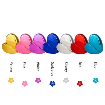 

25ml Travel Heart-shaped Glass Perfume Atomizer Empty Spray Bottle Makeup Tool Beauty Bottle