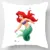 Disney Mermaid Princess Наволочка Наволочка Декоративная/Nap Room Sofa Baby Children Gift 45x45cm Hot Sale