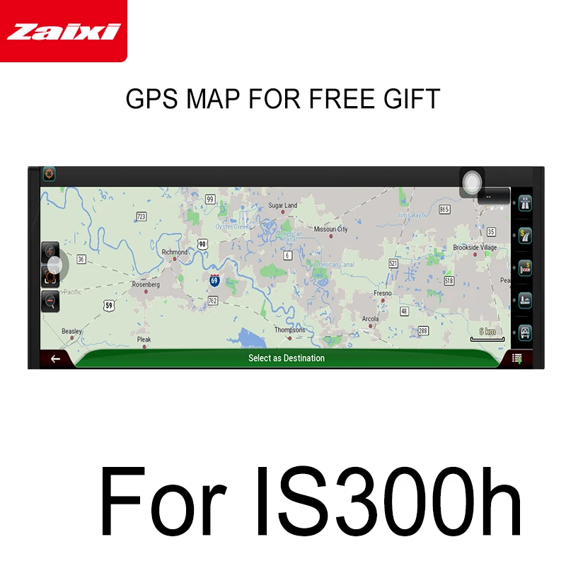 ZaiXi автомобиль Android оригинальный стиль для Lexus IS 300h 2013 2019 gps навигация радио стерео