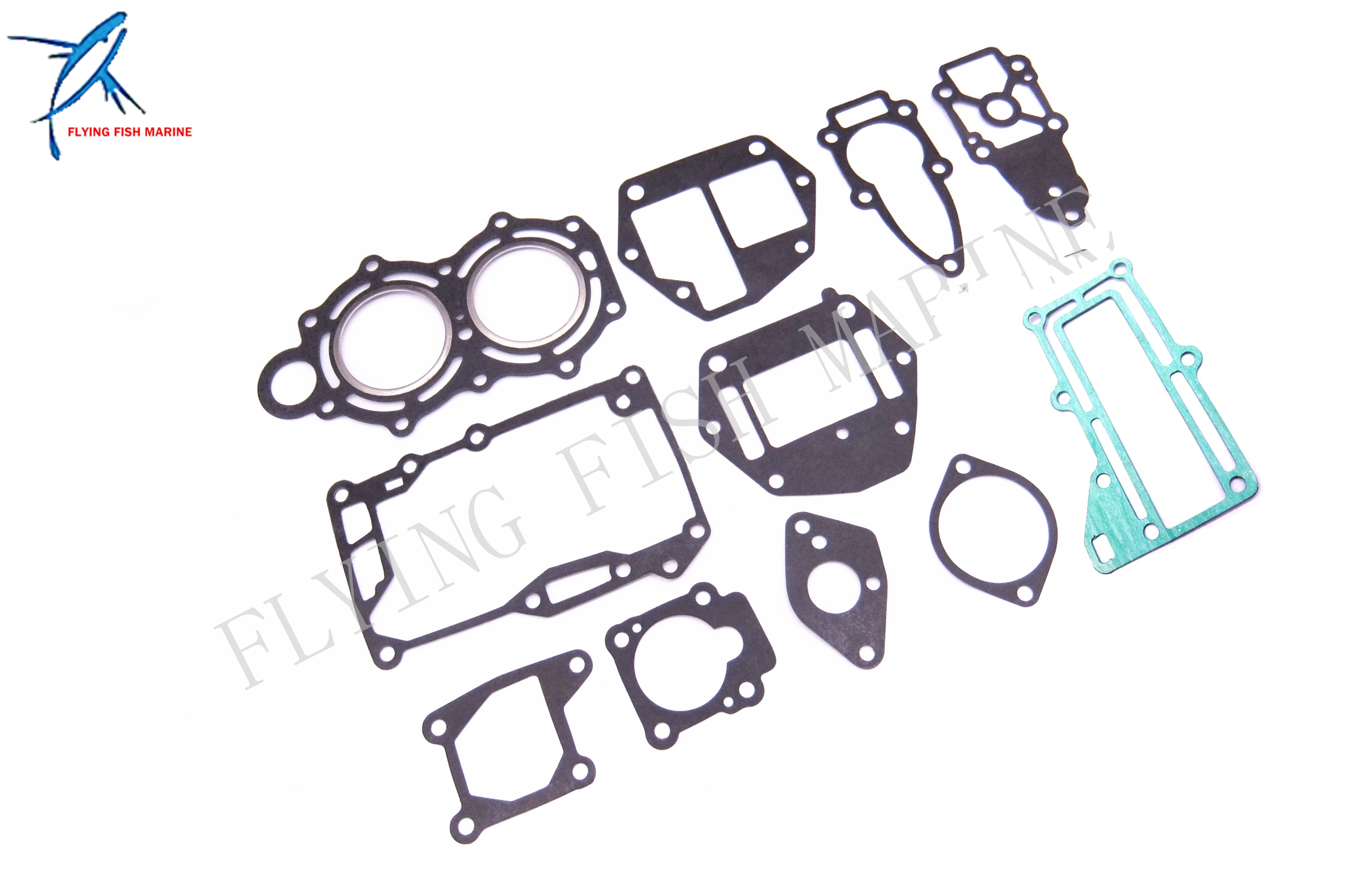 Outboard Engine 27-883274A01 883274A02 8M0146270 8M0146271 Complete  Cylinder Power Head Gasket Set Kit for Mercury 6HP 8HP 9.8HP