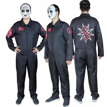

Adult SlipKnot Heavy Metal Cosplay Costume Jumpsuit Halloween Party