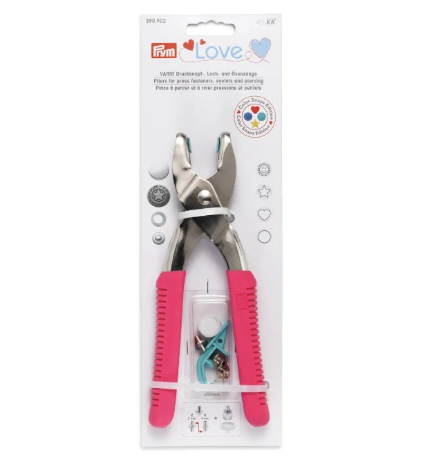 Prym Vario клепальщик пробивные клещи оснастки клещи 390900,390901, 390902 для diy швейный набор инструментов bernina pfaff brother