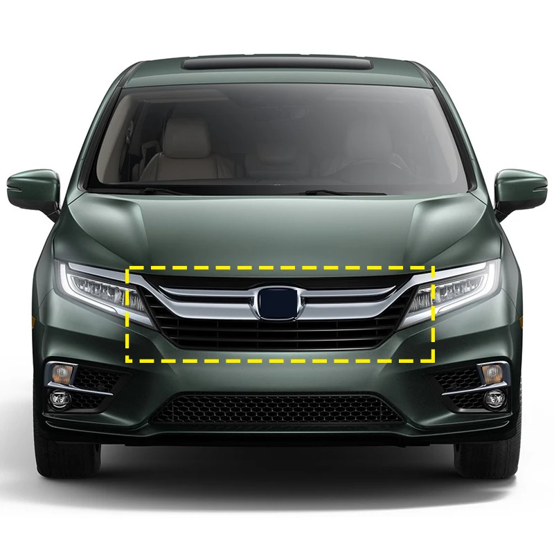 Для Honda Odyssey автомобильные аксессуары Передняя Центральная решетка Защитная крышка отделка автомобиля Стайлинг