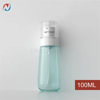 

FreeShip 100ml 3.3oz Airless Fine Mist Spray Bottle Refillable Travel Container Water Mister Clear Plastic Atomizer for Cosmetic