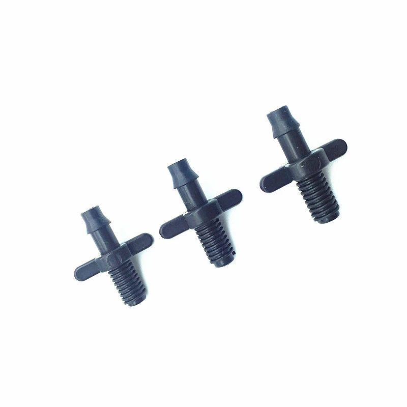 50pcs 4/7 Hose Garden Irrigation Connector Pipe Adapter Splitter Plant Watering
