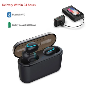 

TWS 5.0 Bluetooth Headphone Wireless Earphones 3D Stereo Sports Earbuds Gaming Headset With Microphone For IPhone XiaoMi Phone