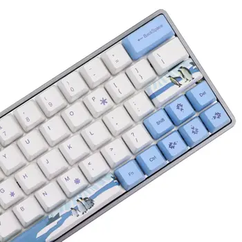 

OEM PBT Cherry Blossom Keycap Mechanical Keyboard Keycaps Dye-Sublimation Keycap
