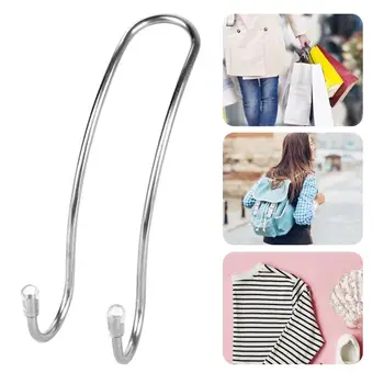 

1Pc New Metal Multi-functional Clips Car Seat Hook Auto Headrest Hanger Bag Holder Clips Car Bag Storage Bag Cloth Bag Fixing
